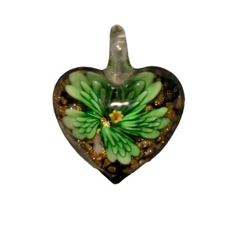 Blown glass pendant